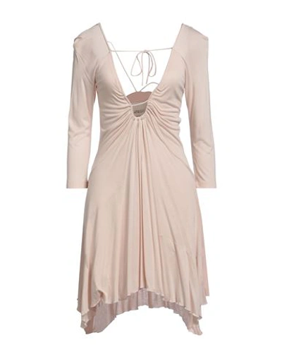 Shop Isabel Marant Woman Mini Dress Light Pink Size 6 Viscose