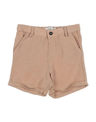 Name It® Name It Toddler Boy Shorts & Bermuda Shorts Sand Size 7 Viscose, Cotton, Linen In Beige