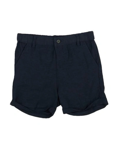 Shop Name It® Name It Toddler Boy Shorts & Bermuda Shorts Midnight Blue Size 7 Viscose, Cotton, Linen