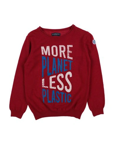 North Sails Toddler Boy Sweater Brick Size 6 Polyamide, Viscose, Wool, Cashmere In Red