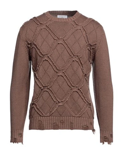 Shop Bellwood Man Sweater Brown Size 40 Wool