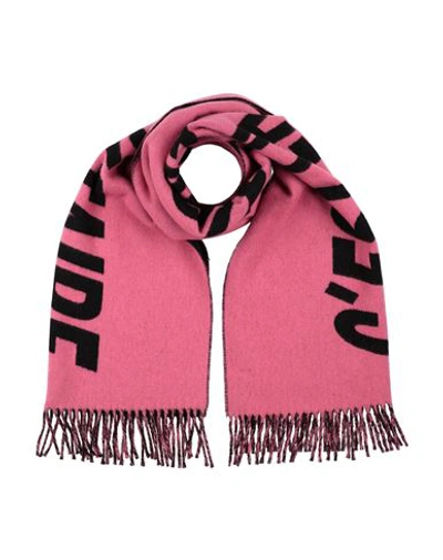 Shop Zadig & Voltaire Woman Scarf Pink Size - Wool, Polyamide