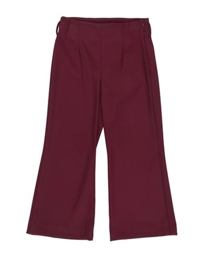 Shop Dixie Toddler Girl Pants Deep Purple Size 6 Polyester, Viscose, Elastane