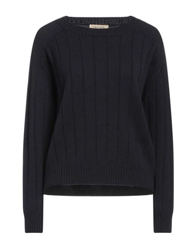 Shop Gentryportofino Woman Sweater Midnight Blue Size 8 Cashmere