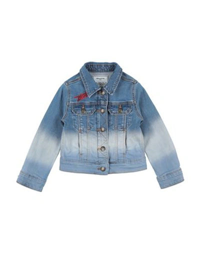 Zadig & Voltaire Toddler Girl Denim Outerwear Blue Size 6 Cotton, Elastane In Blue
