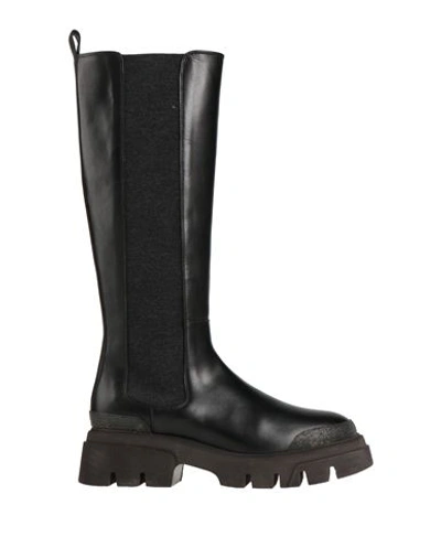 Shop Brunello Cucinelli Woman Boot Black Size 7 Soft Leather
