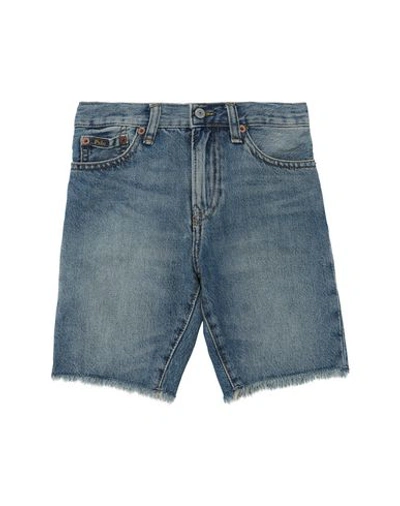 Shop Polo Ralph Lauren Shorts Denim Jeans Toddler Boy Denim Shorts Blue Size 5 Cotton