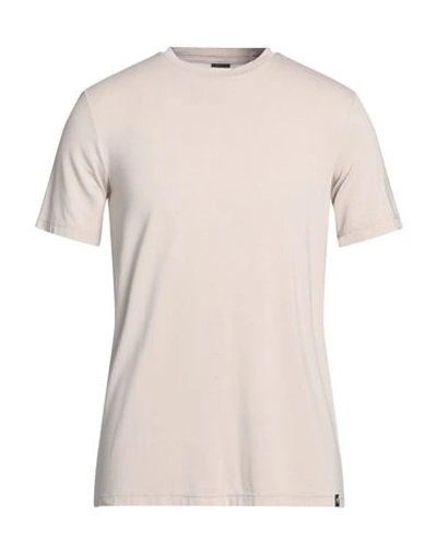 Shop Why Not Brand Man T-shirt Beige Size L Viscose, Elastane