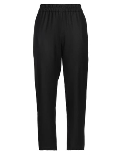 Shop Gentryportofino Woman Pants Black Size 6 Virgin Wool, Cashmere, Cotton