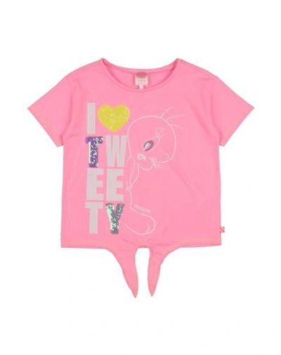 Shop Billieblush Toddler Girl T-shirt Pink Size 6 Polyester, Cotton