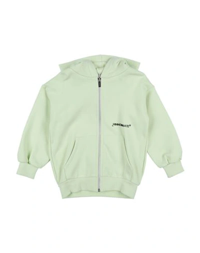 Hinnominate Toddler Girl Sweatshirt Light Green Size 6 Cotton In Green