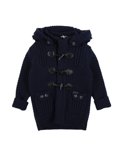 Shop Bark Toddler Boy Coat Navy Blue Size 6 Wool, Polyamide