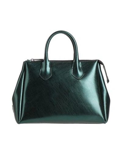 Shop Gum Design Woman Handbag Dark Green Size - Rubber