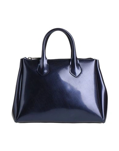 Shop Gum Design Woman Handbag Midnight Blue Size - Rubber