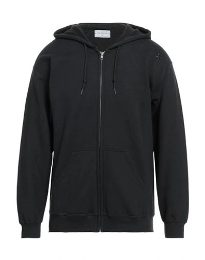 Shop The Editor Man Sweatshirt Black Size Xl Cotton, Polyester