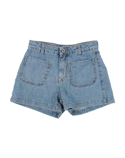 Shop Dixie Toddler Girl Denim Shorts Blue Size 6 Cotton