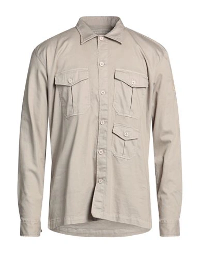 Shop Murphy & Nye Man Shirt Beige Size L Cotton, Elastane