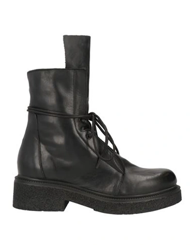 Shop 1725.a Woman Ankle Boots Black Size 8 Leather