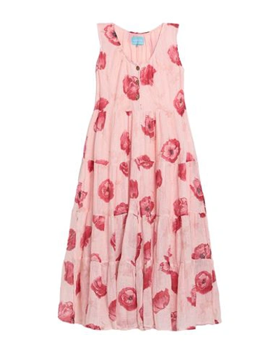 Shop Iconique Woman Jumpsuit Pink Size L Linen, Cotton