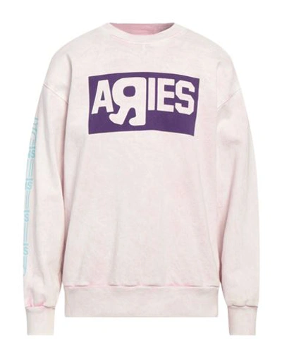 Vault By Vans X Aries Man Sweatshirt Pink Size L Cotton In Pink