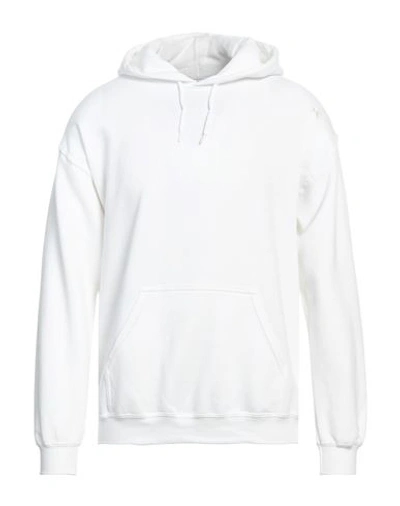 Shop The Editor Man Sweatshirt White Size Xxl Cotton