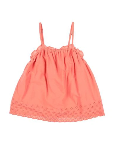 Name It® Name It Toddler Girl Top Tomato Red Size 7 Cotton In Tomato Red