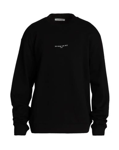 Shop Ih Nom Uh Nit Man Sweatshirt Black Size L Cotton, Elastane