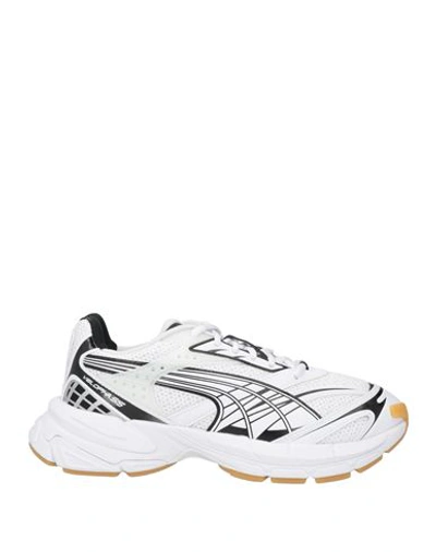Shop Puma Man Sneakers White Size 9 Textile Fibers