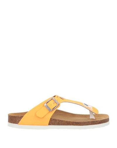 Shop F Wd F_wd Woman Thong Sandal Orange Size 4.5 Rubber