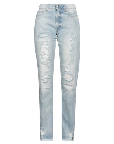 Shop Zadig & Voltaire Woman Jeans Blue Size 29 Cotton, Polyester