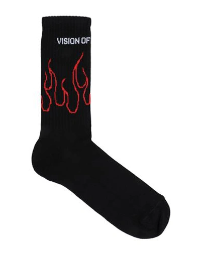 Shop Vision Of Super Toddler Boy Socks & Hosiery Black Size Onesize Cotton, Polyamide, Elastane