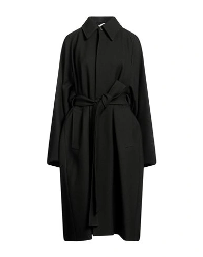 Quira Woman Coat Dark Green Size 6 Virgin Wool In Green