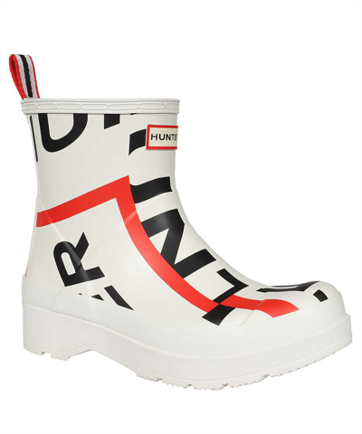 Shop Hunter Rubber Boots In White