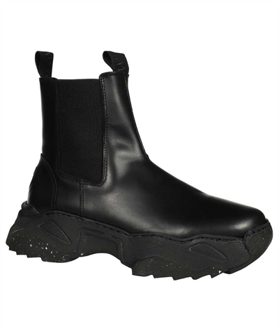 Shop Vivienne Westwood Leather Chelsea Boots In Black