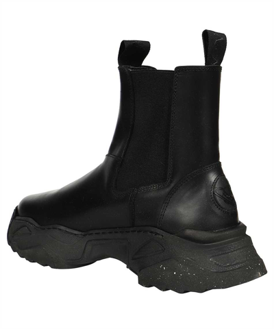 Shop Vivienne Westwood Leather Chelsea Boots In Black