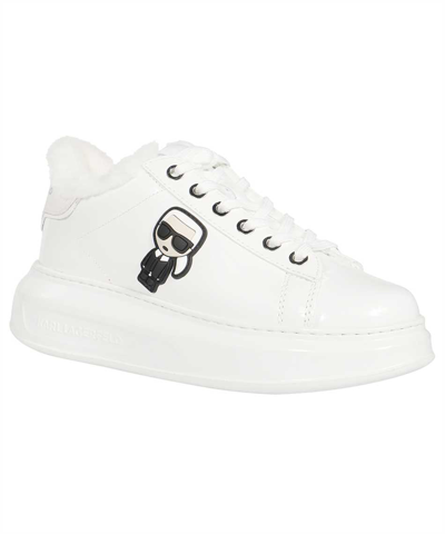 Shop Karl Lagerfeld Low-top Sneakers In White
