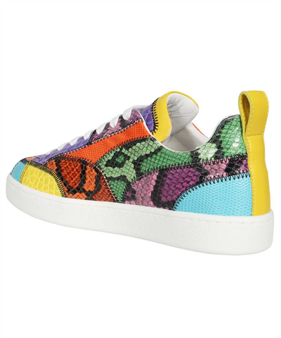 Moschino Low-top Sneakers In Multicolor