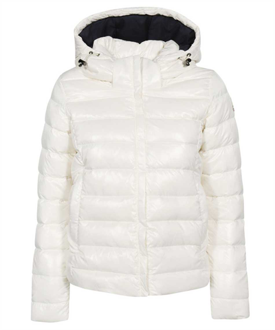 Shop Pyrenex Hooded Short Down Jacket In White