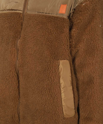 Shop Weekend Max Mara Fleece Jacket In Camel