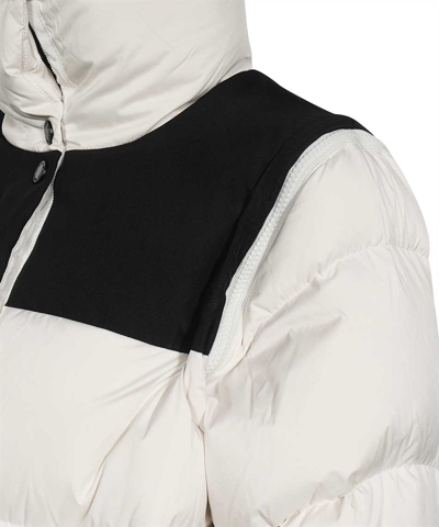 Weekend Max Mara Long Down Jacket In White