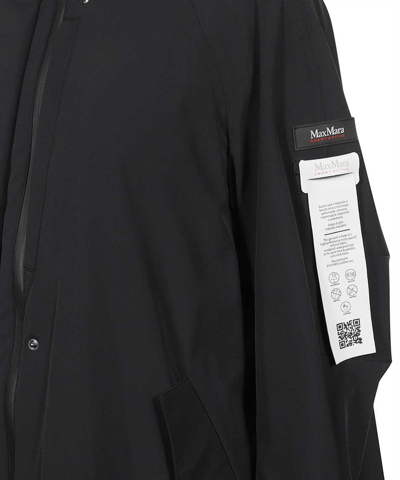 Shop Max Mara Nylon Jacket In Black