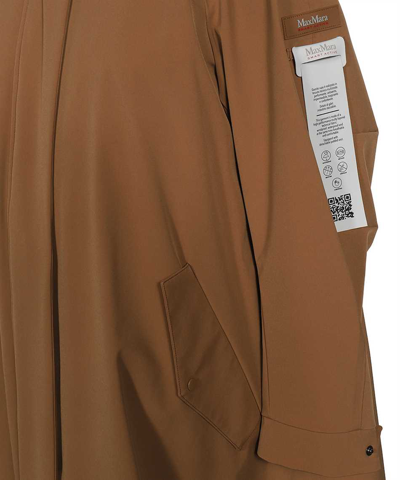 Shop Max Mara Nylon Jacket In Camel