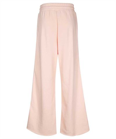 Opening Ceremony Brioches Cotton-jersey Track Pants In Pink