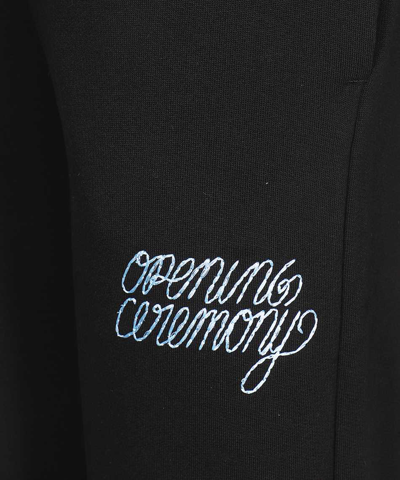 Shop Opening Ceremony Logo Print Sweatpants In Black