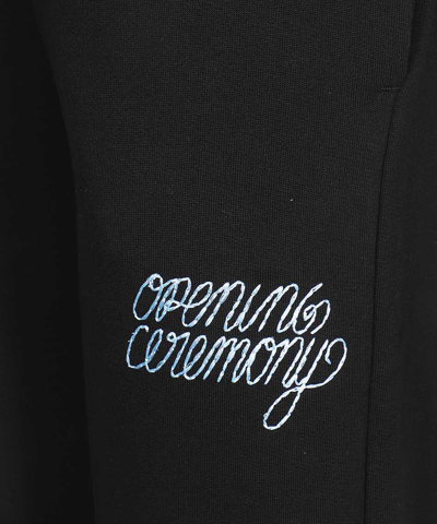 Opening Ceremony Logo-lettering Track Pants In Black