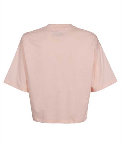 Opening Ceremony Brioches Cropped T-shirt In Pink