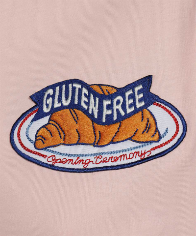Opening Ceremony Brioches Cropped T-shirt In Pink
