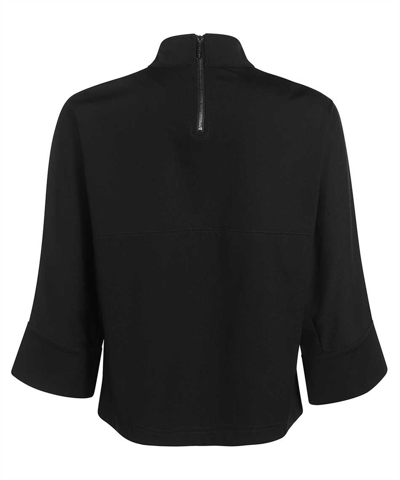 Opening Ceremony Stand-up Collar Sweatshirt In Black