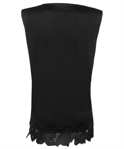 John Richmond Sleeveless Top In Black