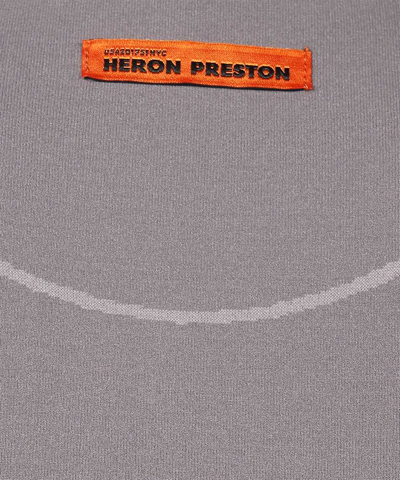Shop Heron Preston Technical Fabric Crop Top In Grey